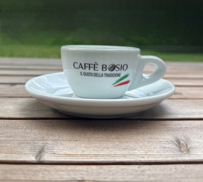 Espressotasse dickwandig mit Unterteller